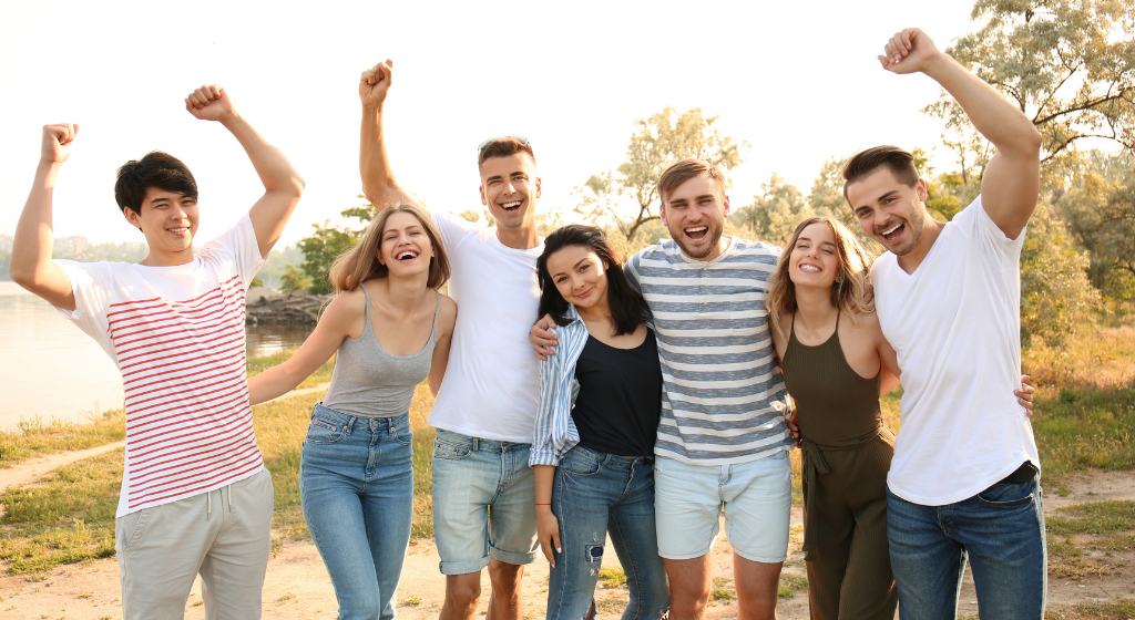 Young people and parks