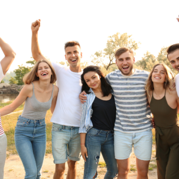 Young people and parks
