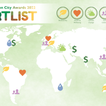 Shortlist Announced for the Inaugural AIPH World Green City Awards 2022