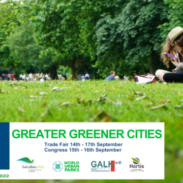 WUP Europe Congress will focus on the future of Urban Green Infrastructure