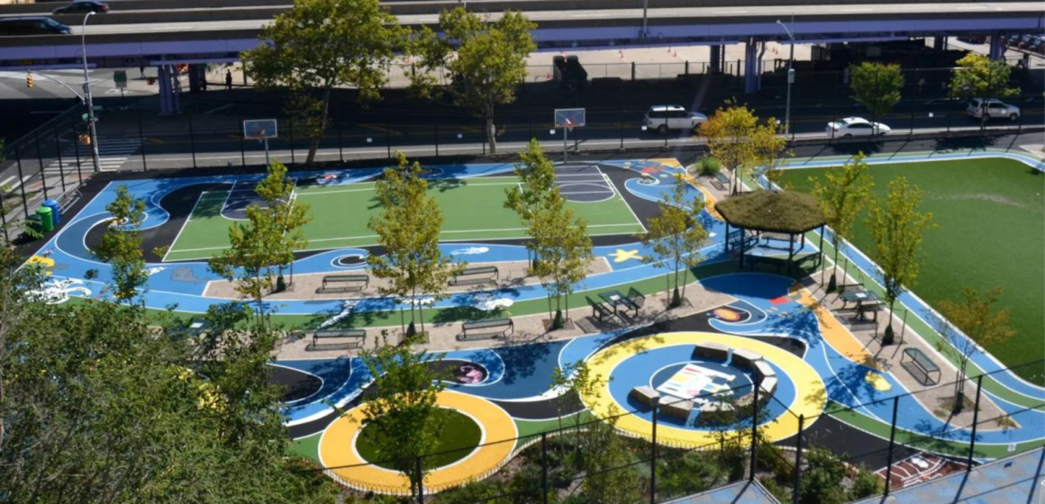 How playgrounds are becoming a secret weapon in the fight against climate change