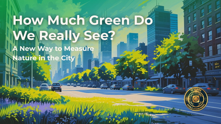 How Much Green Do We Really See? A New Way to Measure Nature in the City