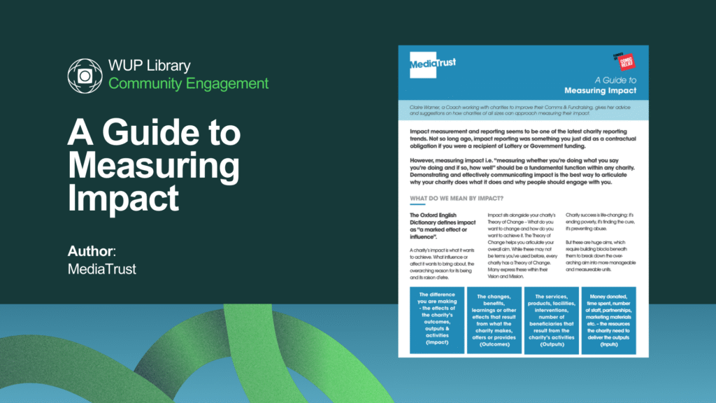 A Guide to Measuring Impact A Guide to Measuring Impact