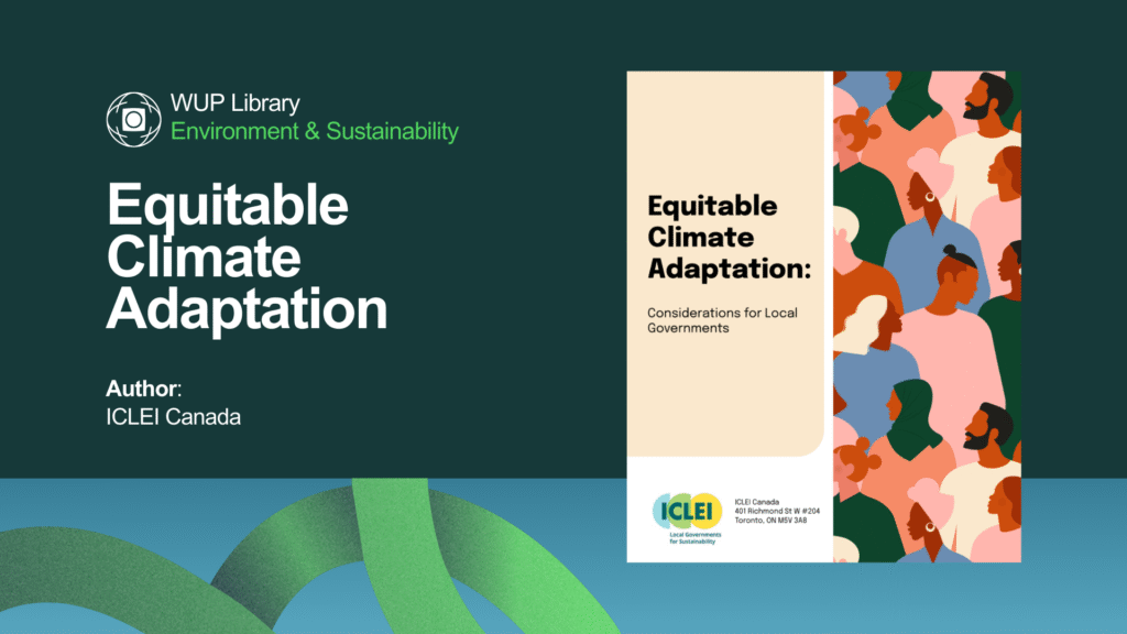 Equitable Climate Adaptation